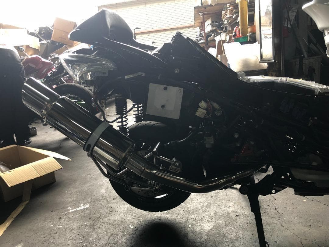 るきくれさん　FORZAフォルツァMF08 マフラー セット　ステンレス製