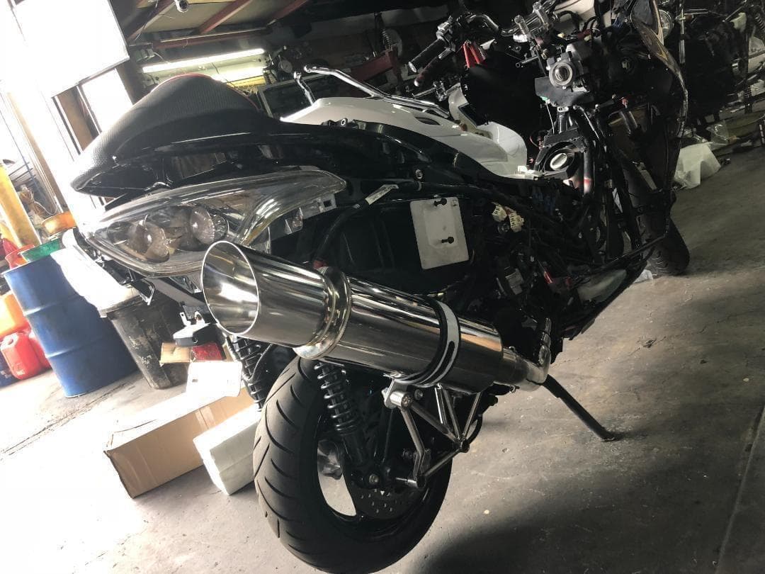 るきくれさん　FORZAフォルツァMF08 マフラー セット　ステンレス製