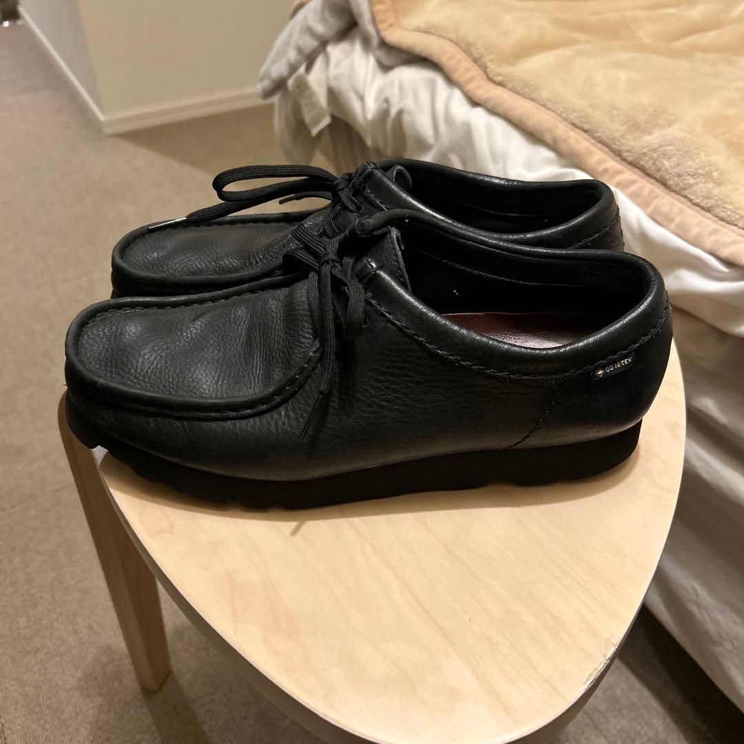 【希少】clarks wallabee gore-tex ゴアテックス　ワラビー