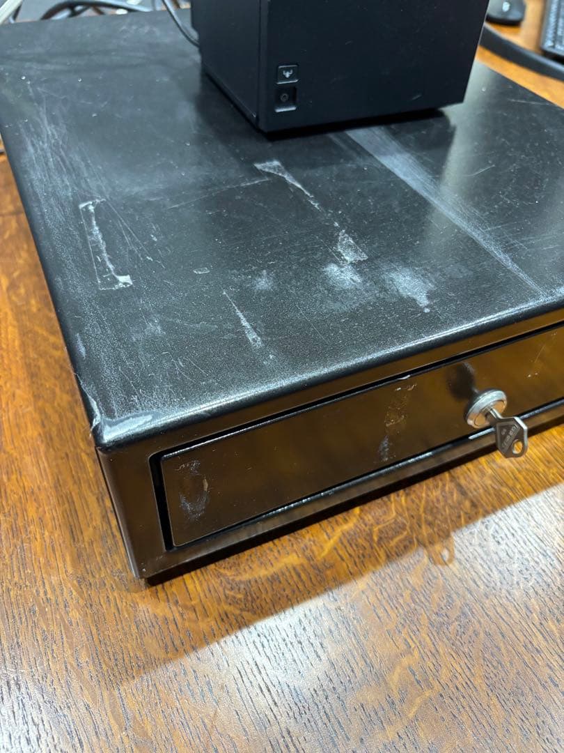 コンパクトレジスター 黒 印刷機能付き　スマレジ