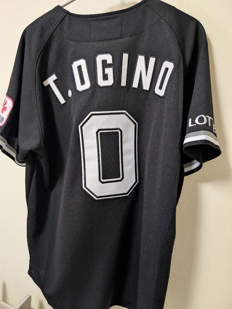 荻野貴司 千葉ロッテマリーンズ ビジター ユニフォーム Mサイズ