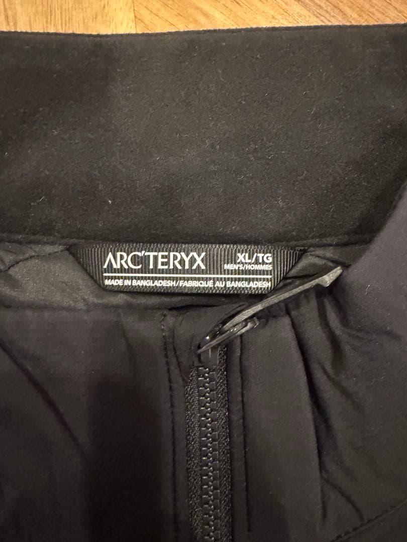 ARC'TERYX ATOM VEST ブラック ベスト XL アークテリクス