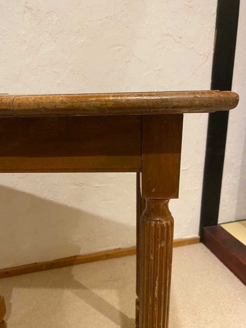 -antique-古道具 シャビー フレンチ テーブル 木製 ヴィンテージ