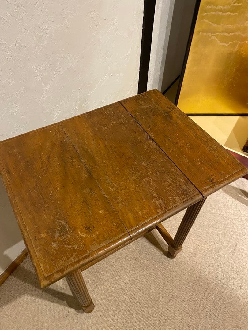 -antique-古道具 シャビー フレンチ テーブル 木製 ヴィンテージ