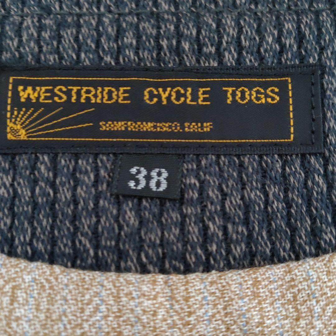 極美品　WESTRIDE CYCLE TOGS ベスト 38サイズ ダークグレー