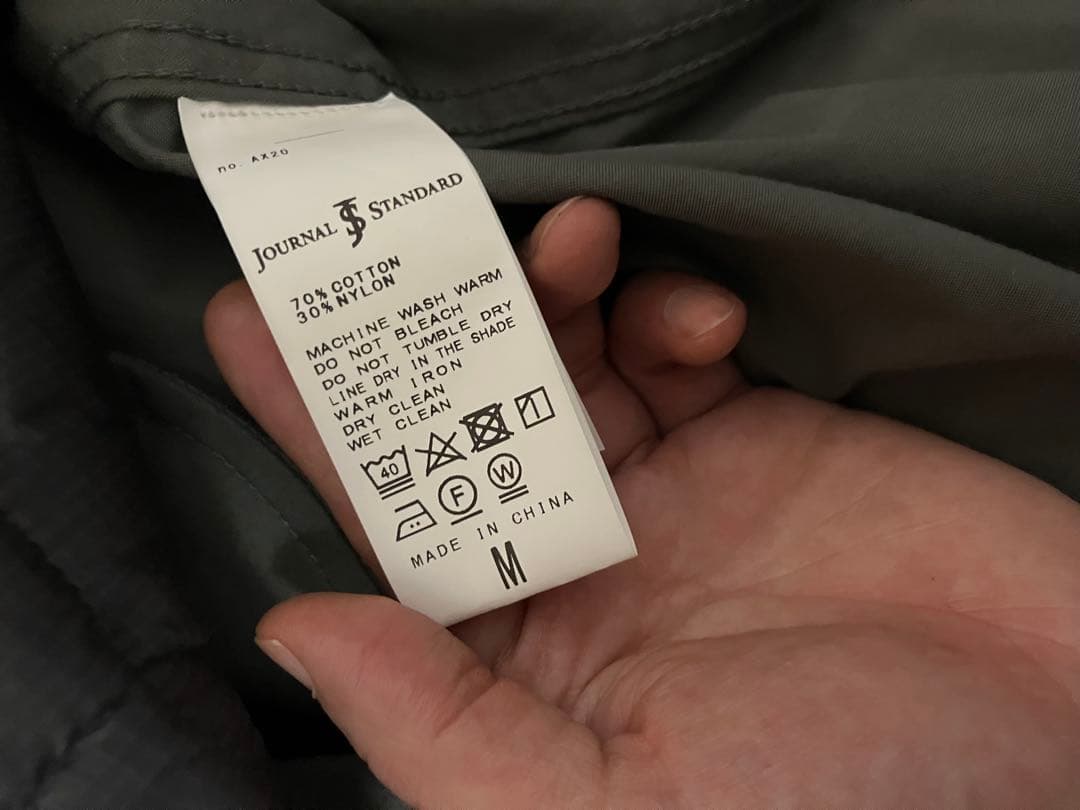 期間限定価格　ジャーナル　M-65 フィッシュテールモッズコートライナー付