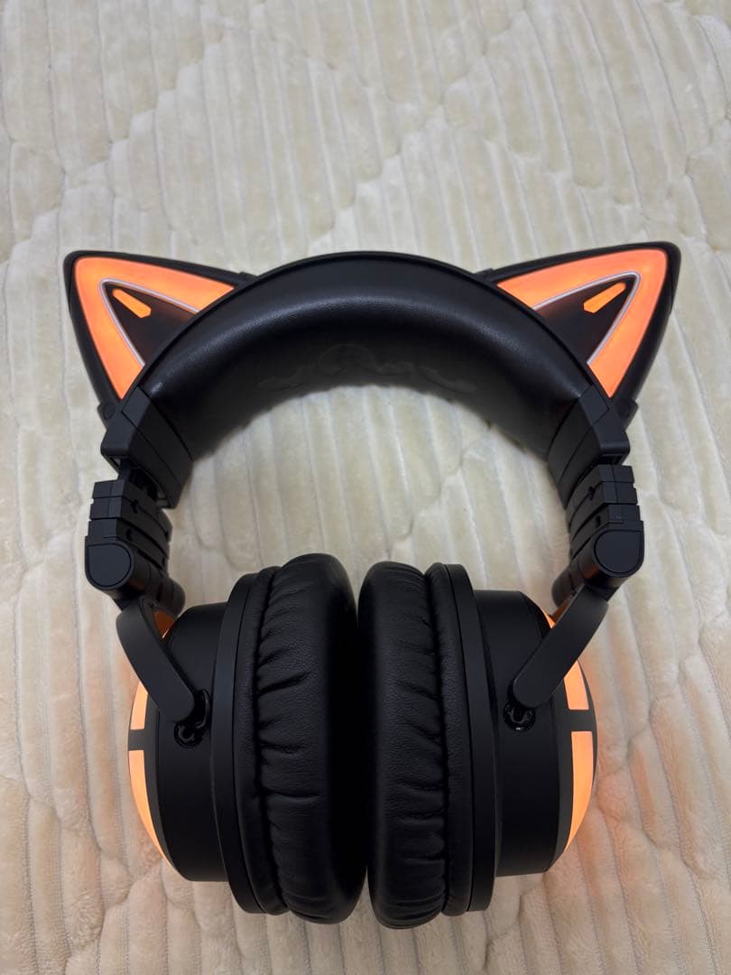 YOWU SELKIRK 猫耳ヘッドホン ブラック
