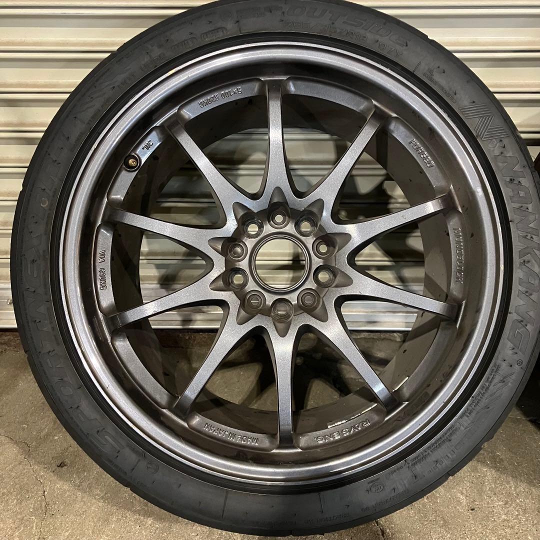 K*A様 Rays CE28 PCD114.3×5H 9.5J+40 2本