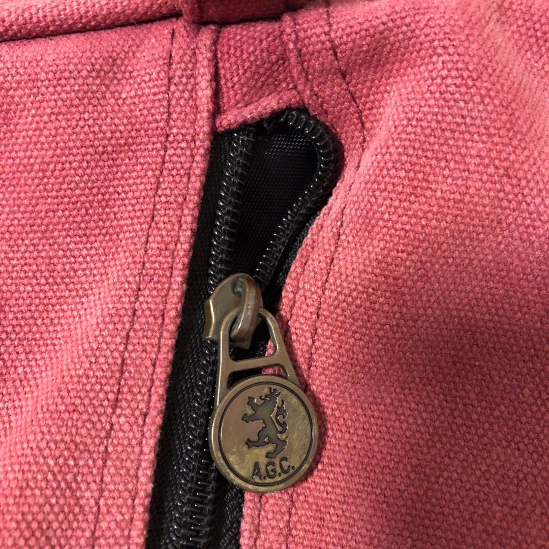 【送料込み】国内1点のみ☆アドミラルファン必見☆デニム&レザーキャディバッグ