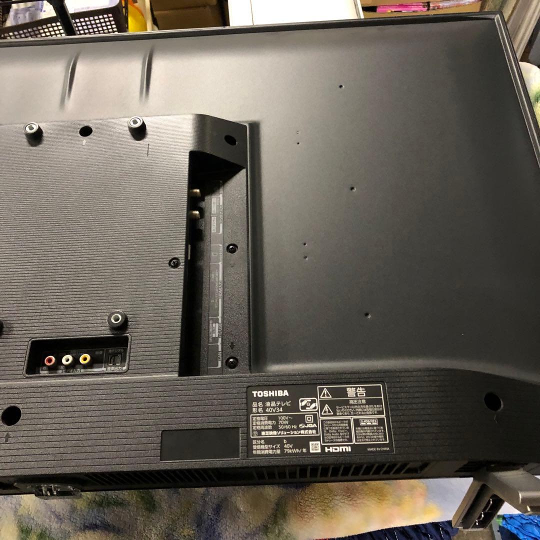 2023年製 TOSHIBA 東芝 REGZA 40型液晶テレビ 40V34
