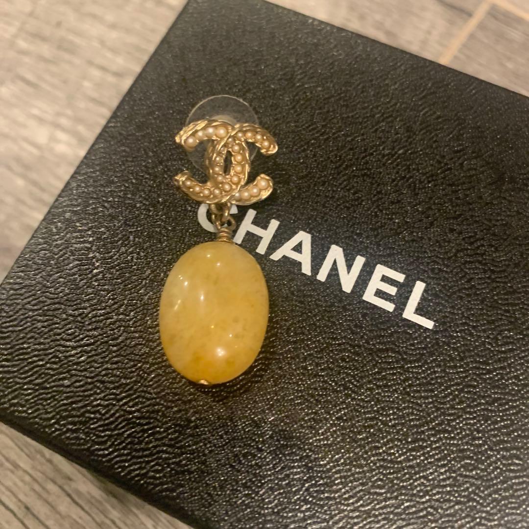 美品CHANEL正規品ピアス片耳