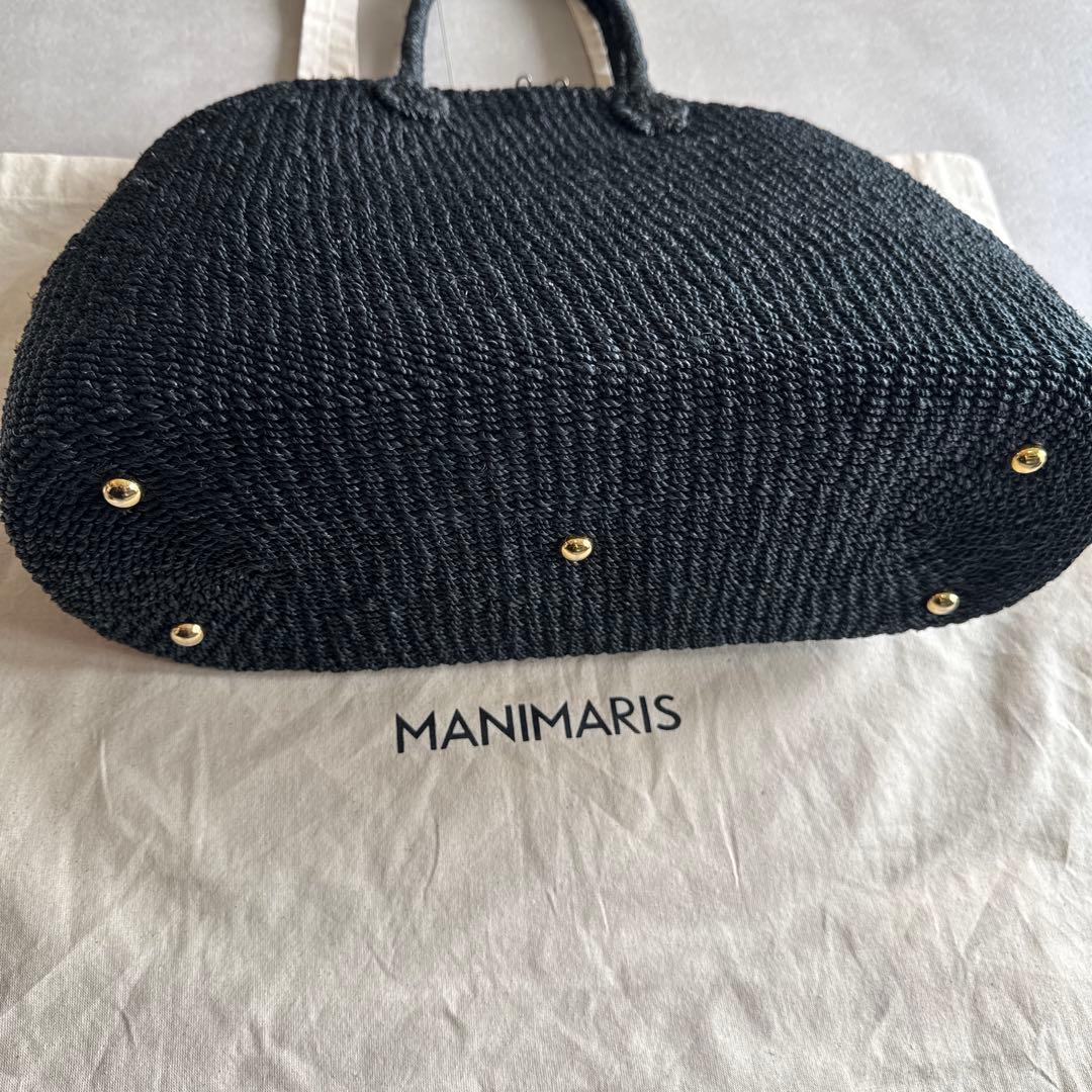 美品 アバカボストン MANIMARIS マニマリス レギュラー ブラック