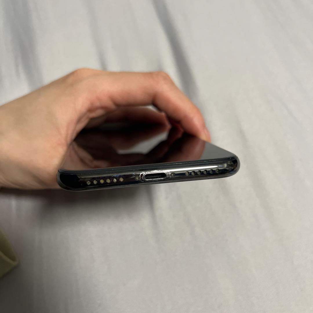 iPhone X スペースグレー 64GB 本体 液晶割れ ジャンク品