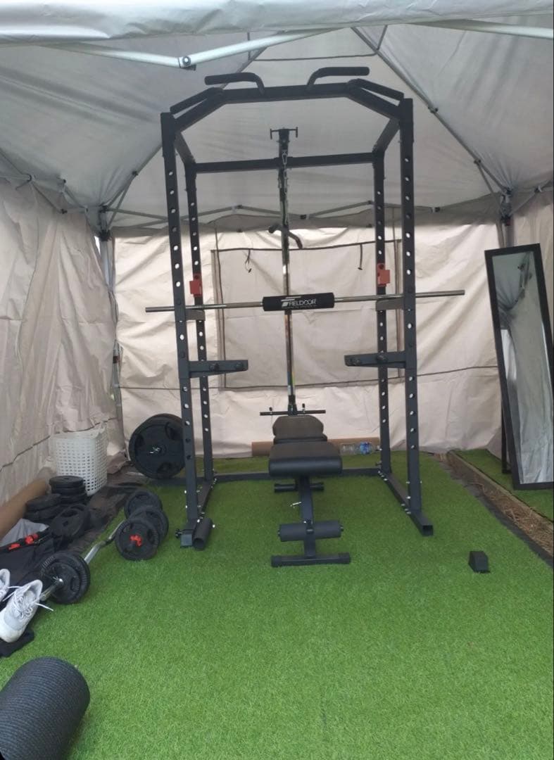 ケーブル付きパワーラック