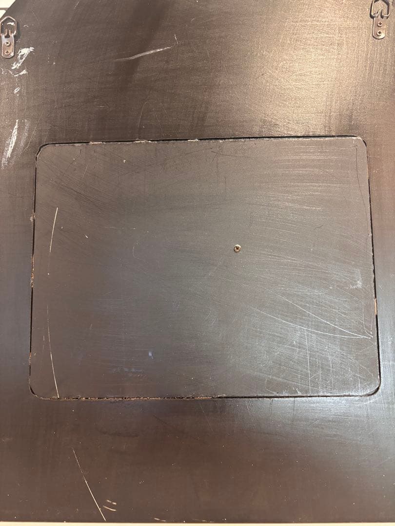 アンティーク風 牛の彫刻 アートプレート