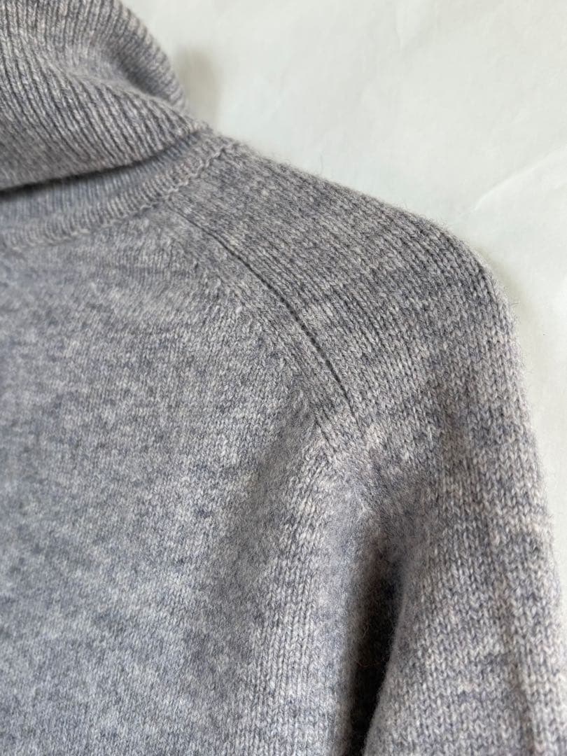 新品SAXONE made in BRITAIN 英国 ニット　ウールセーター