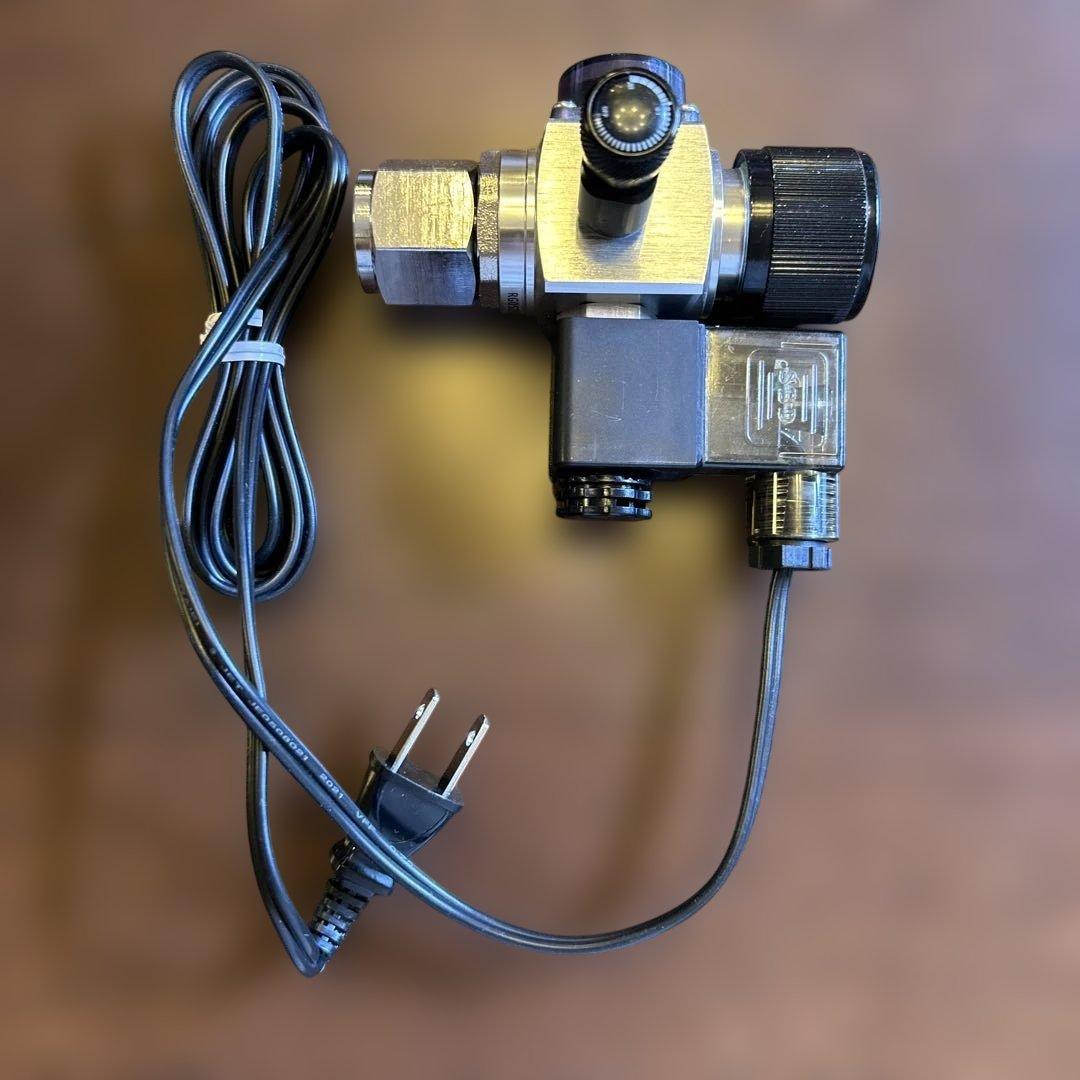 水草育成 CO2レギュレーター 電磁弁