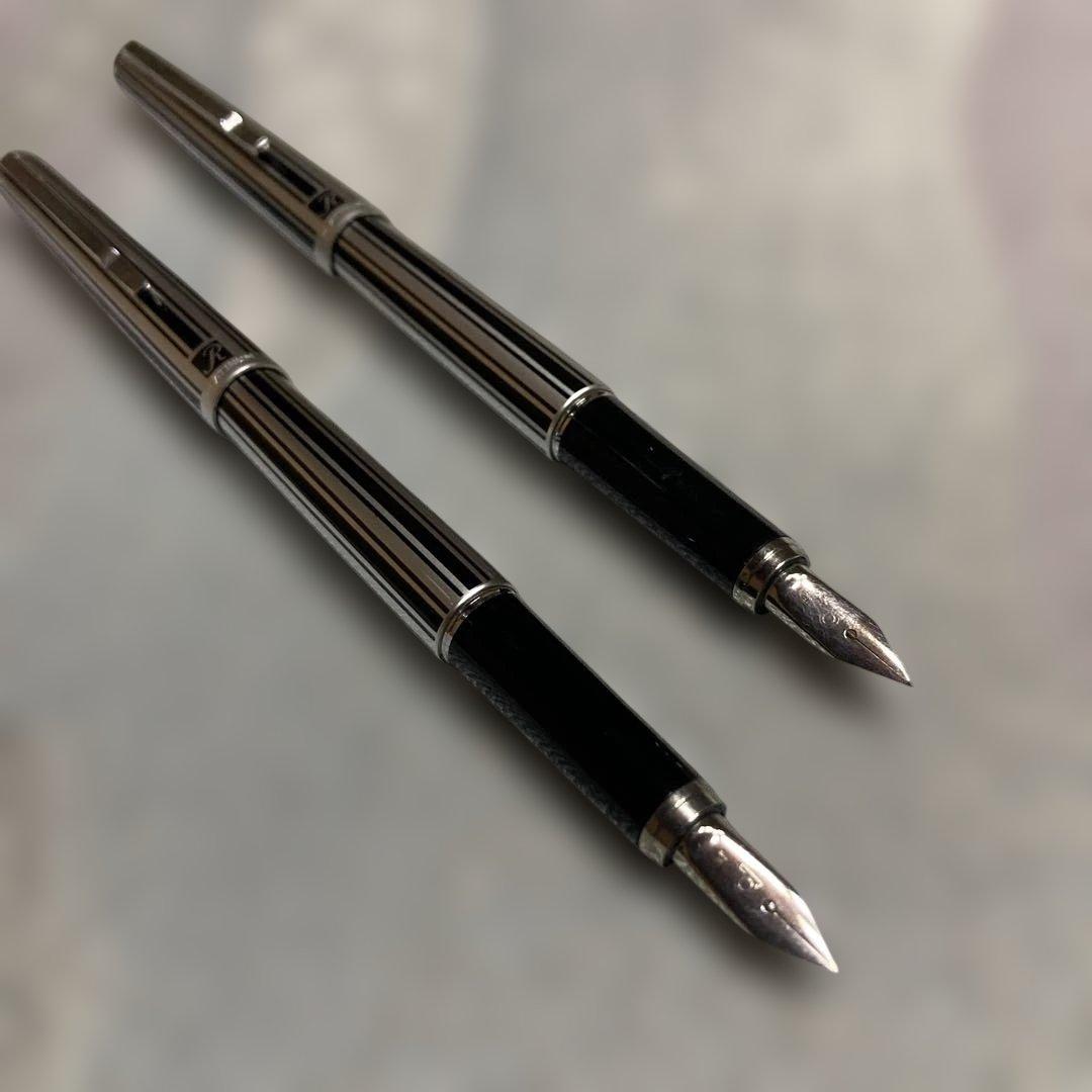 希少未使用　リビエール　プラチナ万年筆2本 PLATINAM Riviere細字