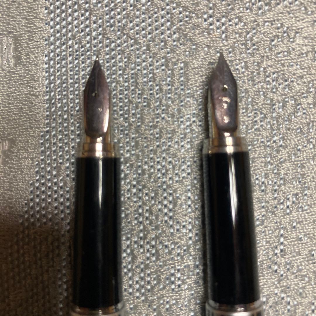 希少未使用　リビエール　プラチナ万年筆2本 PLATINAM Riviere細字