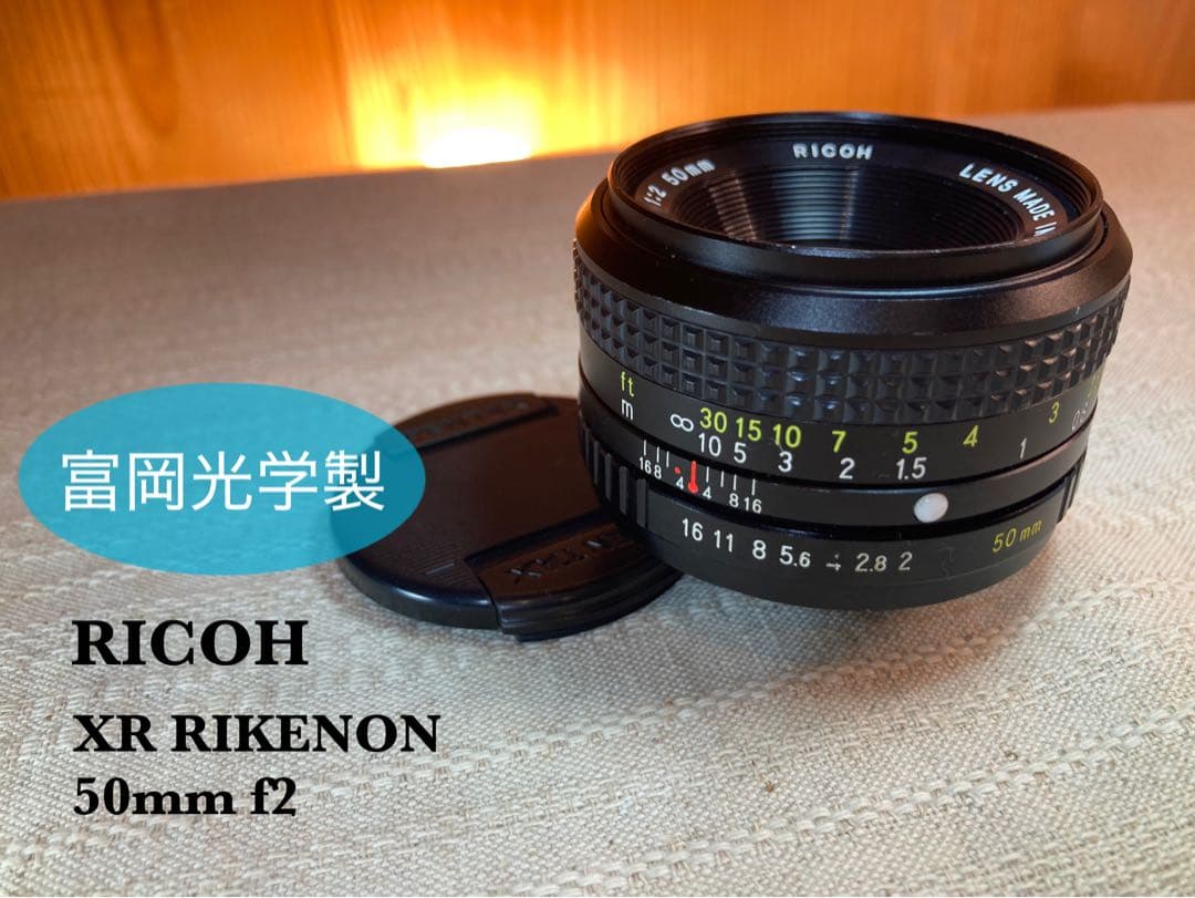 ★希少品＊超美品★pentax kx★富岡光学製/rikenon f2★作例必見