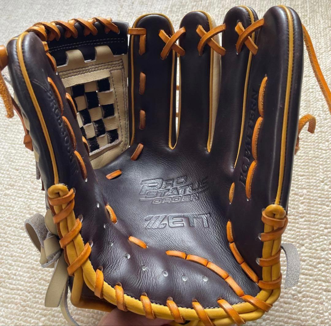 【ほぼ未使用】源田モデル　軟式用　内野