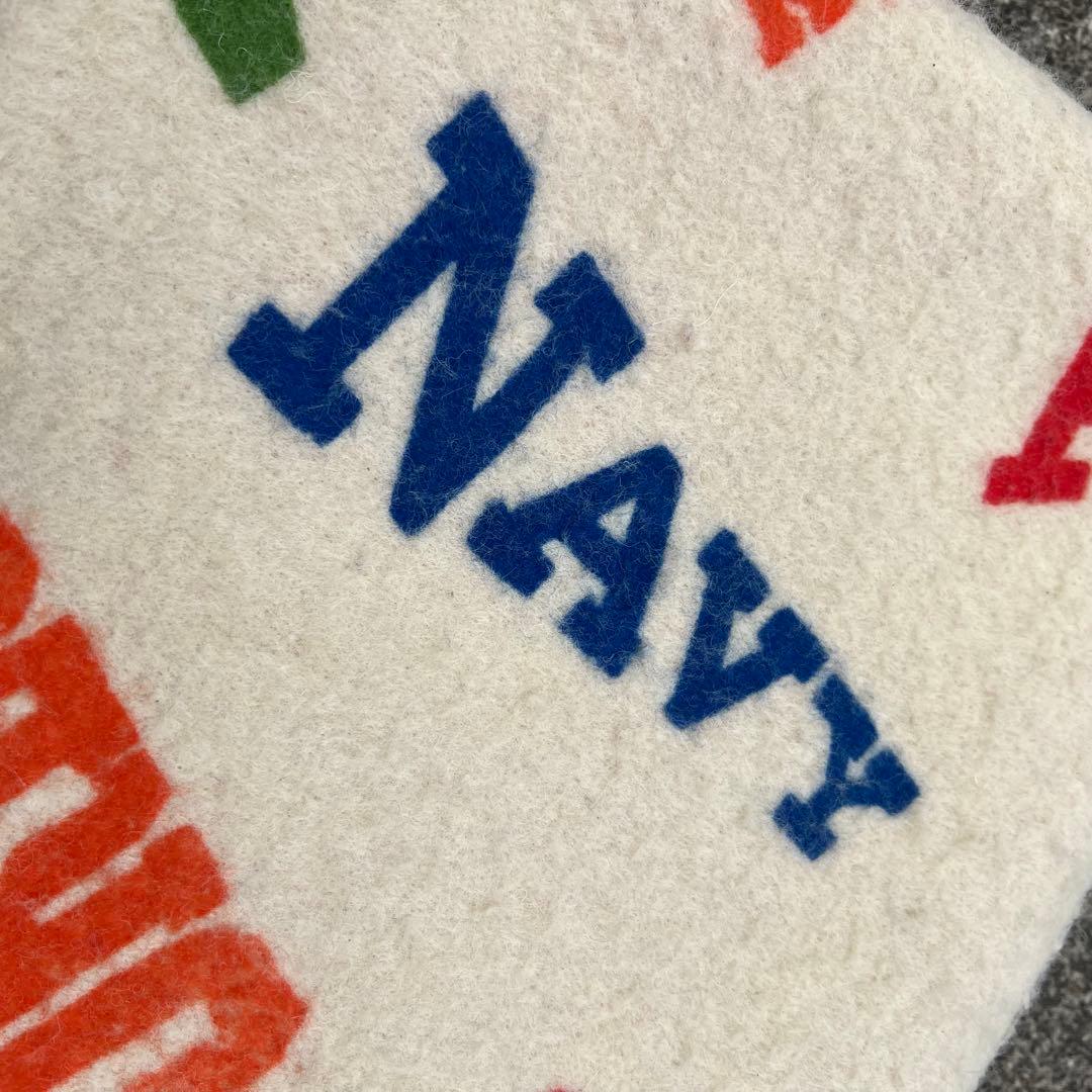 激レア 状態良 50s ビンテージ カレッジペナント ブランケット U