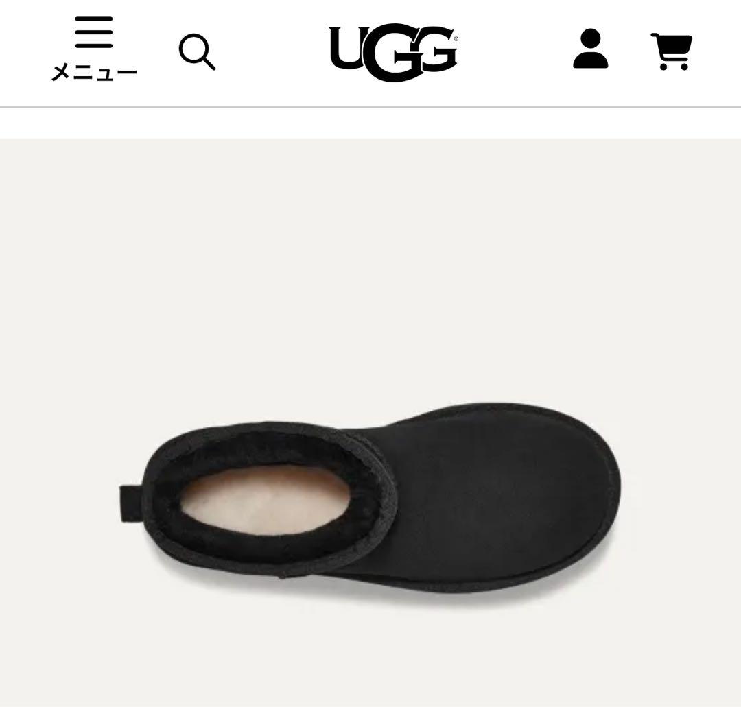 新品未使用 UGG Classic Ultra Mini Platform 22
