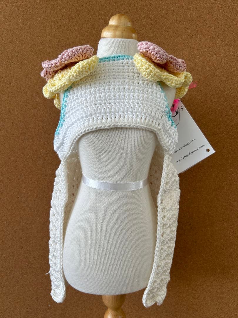 itdogs お花のニットトップス Sサイズ