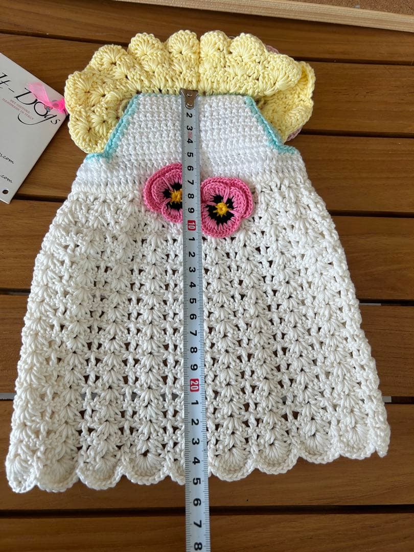 itdogs お花のニットトップス Sサイズ