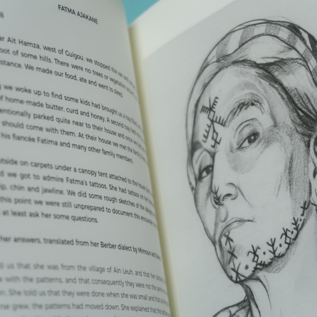 セール！　洋書 　Berber Tattooing　モロッコ アトラス　タトゥー