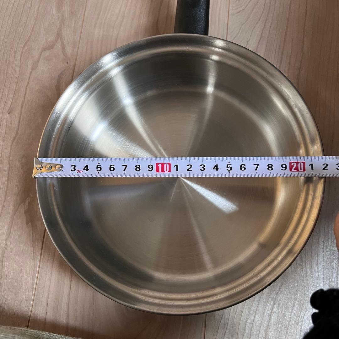 アムウェイQueen 片手鍋 2個セット ステンレス