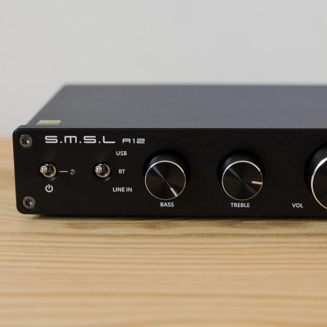 S.M.S.L A12 Bluetooth対応 小型プリメインアンプ SMSL