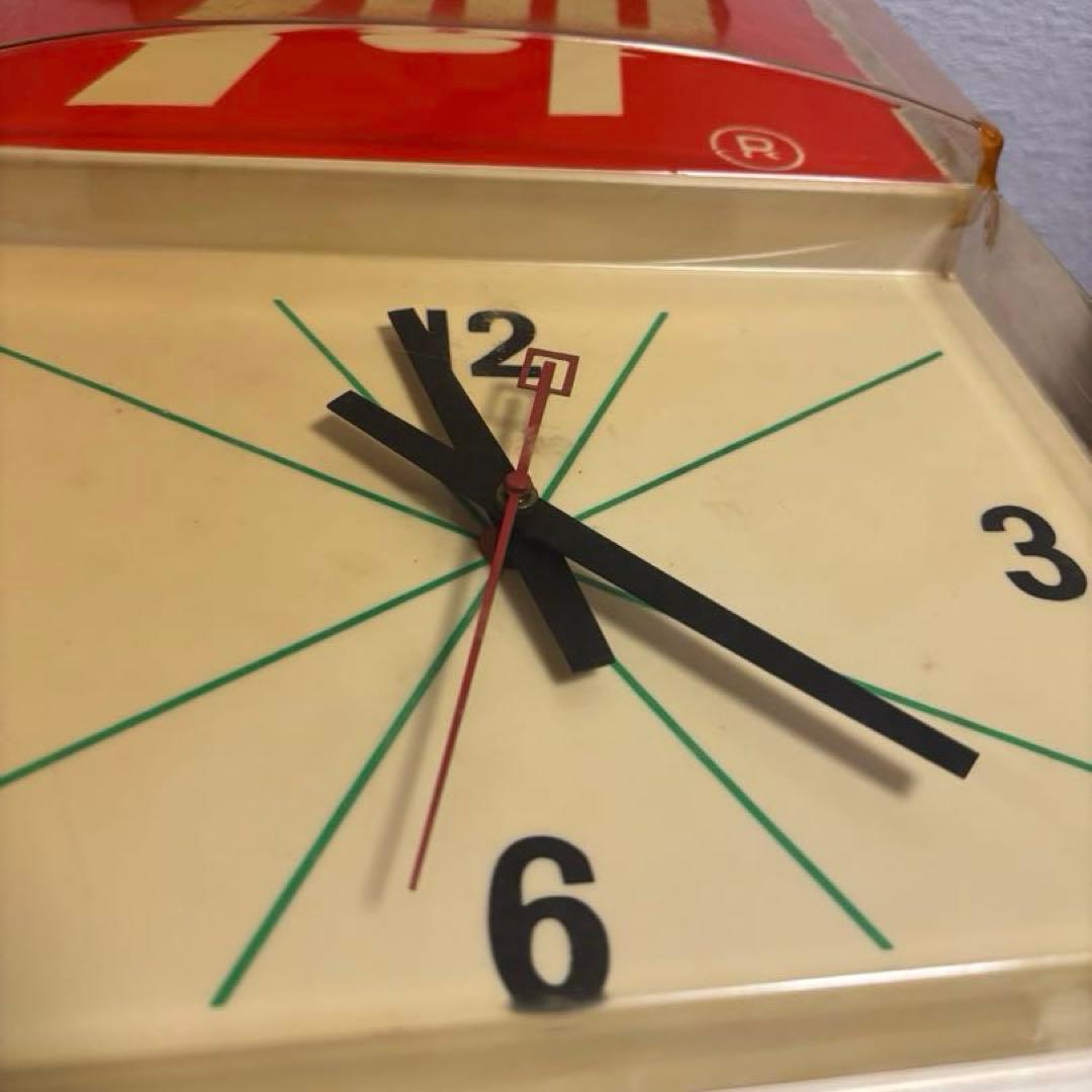 【7up セブンアップ】ヴィンテージ時計　動作確認済