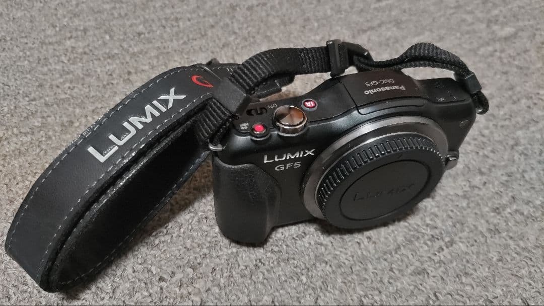 パナソニック　DMC-GF5 完動品　程度良好　ショット数約1500 日本製