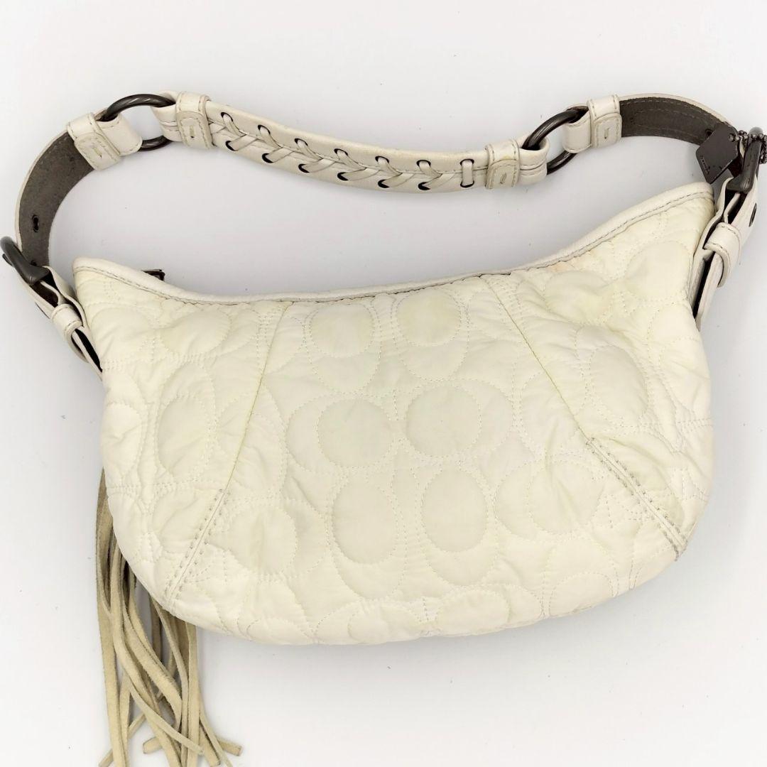 Y2K COACH　 コーチ　ワンショルダー　バッグ　白