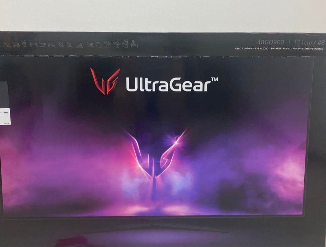 LG UltraGear 47.5インチ ゲーミングモニター 48GQ900