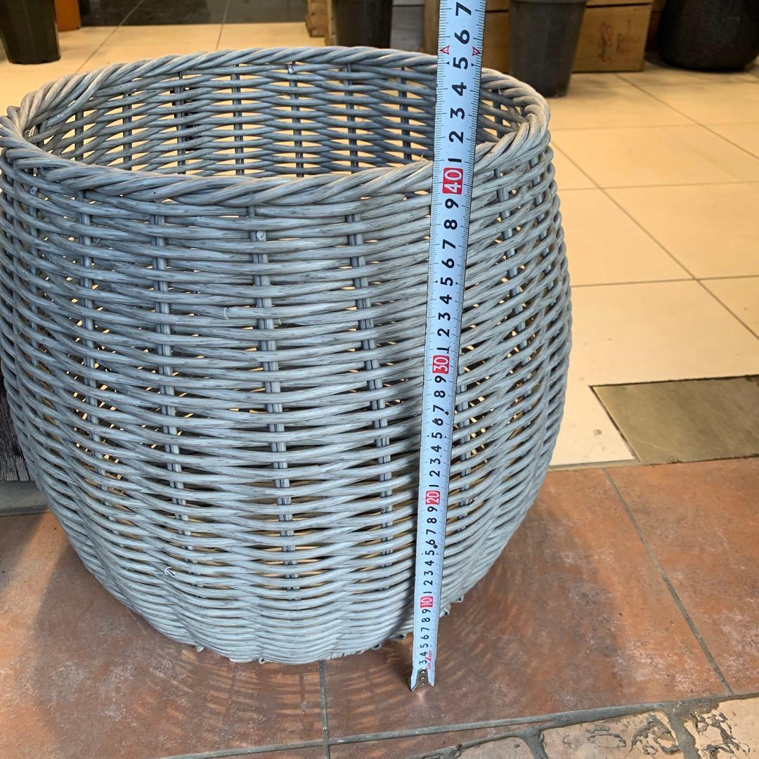 かご　バスケット 鉢カバー 10号サイズ