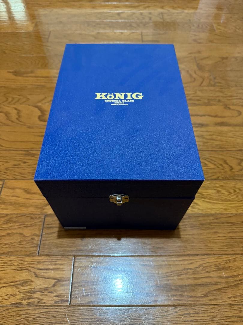 【美品】KONIG ケニッヒ クリスタルグラス ガラス 花瓶 花器 ドイツ製