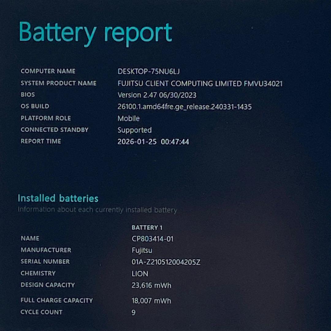 2021年製 ★超軽量750g★ 第11世代 SSD256GB 富士通 F37