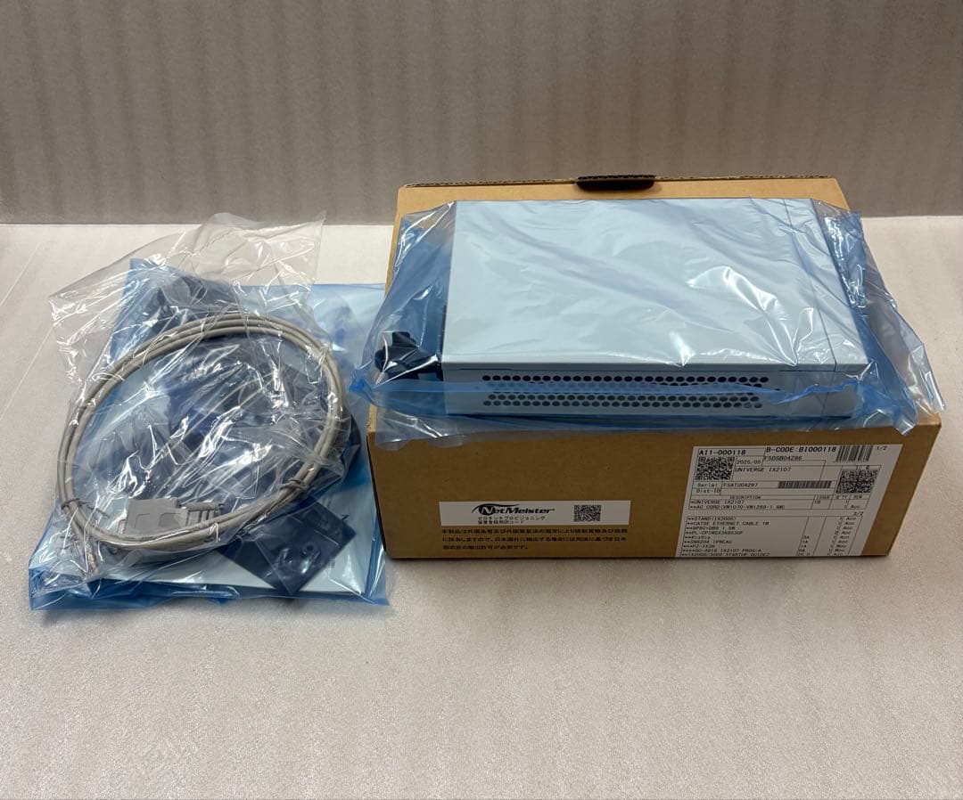 NEC IX2107 ルーター 4ポート LANケーブル付