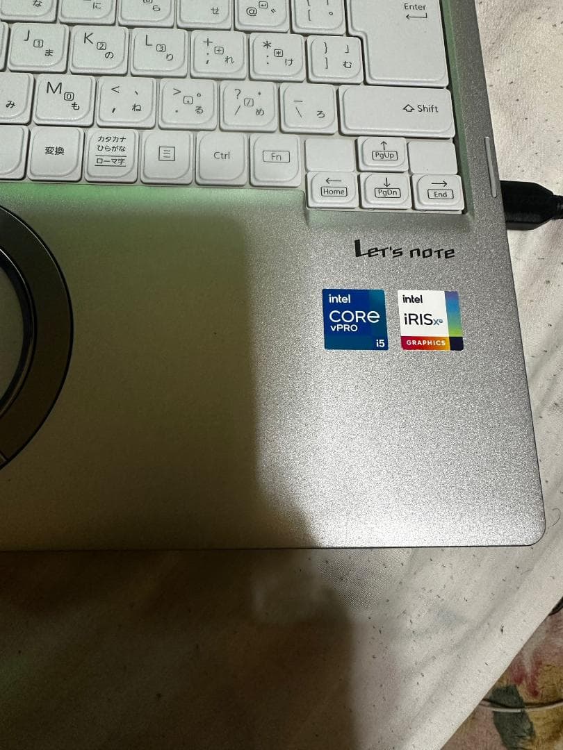 レッツノート　CF-FV1 i5 16G 256GSSD 2022年1月