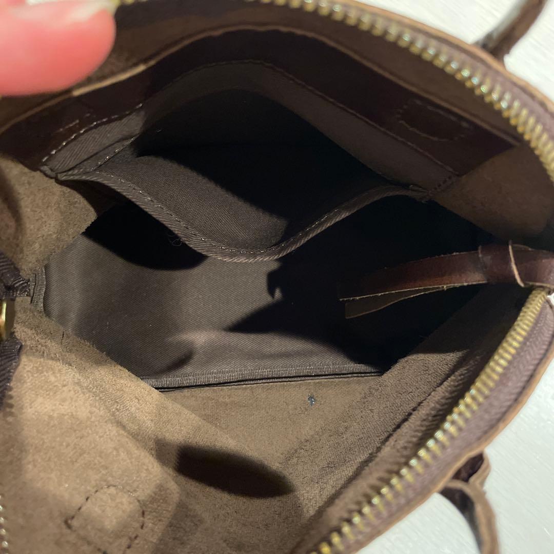 TIDEWAY LIGHT LEATHER BOSTON S ボストンミニバック