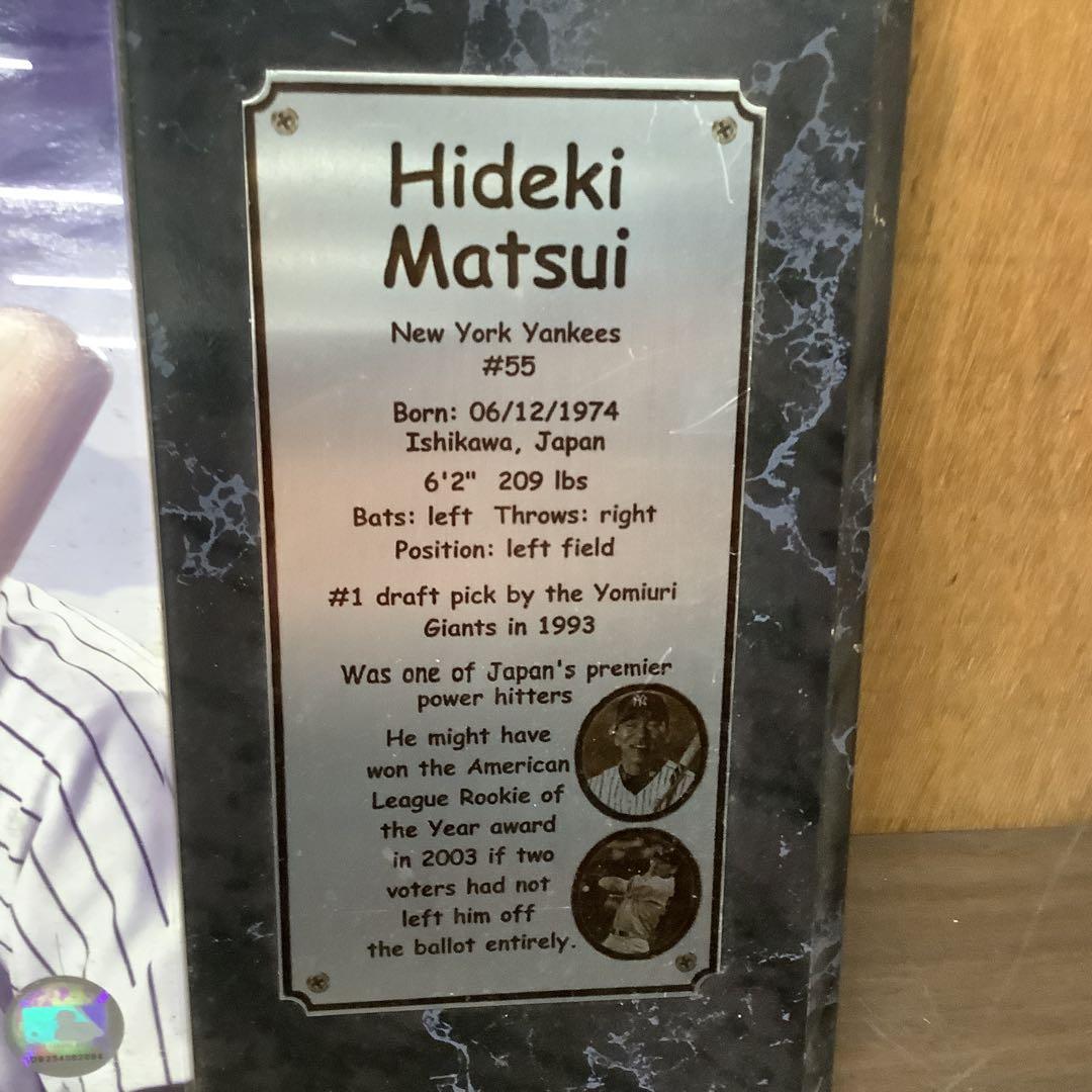 最終値下げ　松井秀喜ニューヨーク・ヤンキース 記念品　Hideki Matsui