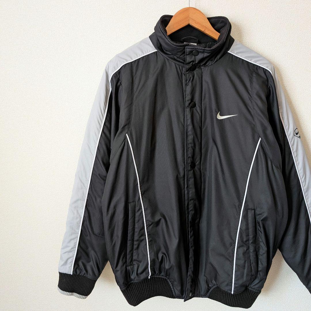 稀少☆ ナイキ NIKE スタジャン グラコン 中綿ジャケット 刺繍 黒