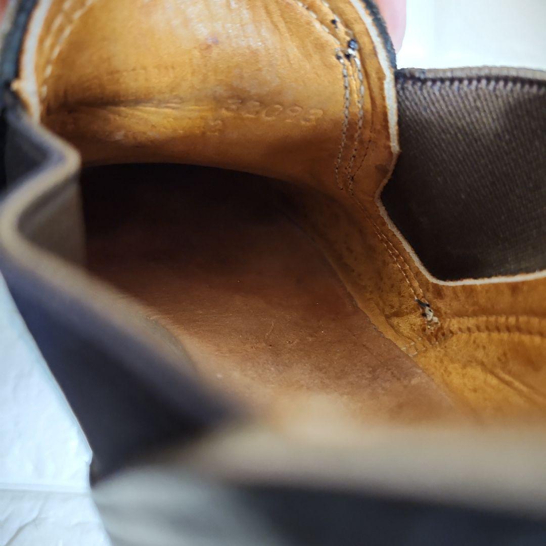 【廃盤】レッドウイング　ロメオ　8142 黒 レザー サイドゴア