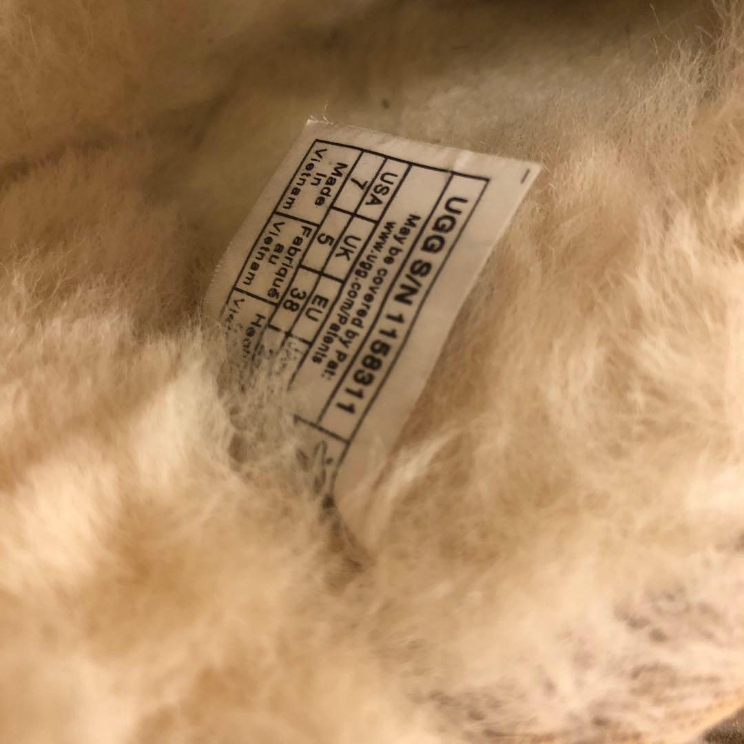 UGG ブラウン 厚底 ムートンブーツ　アッグ