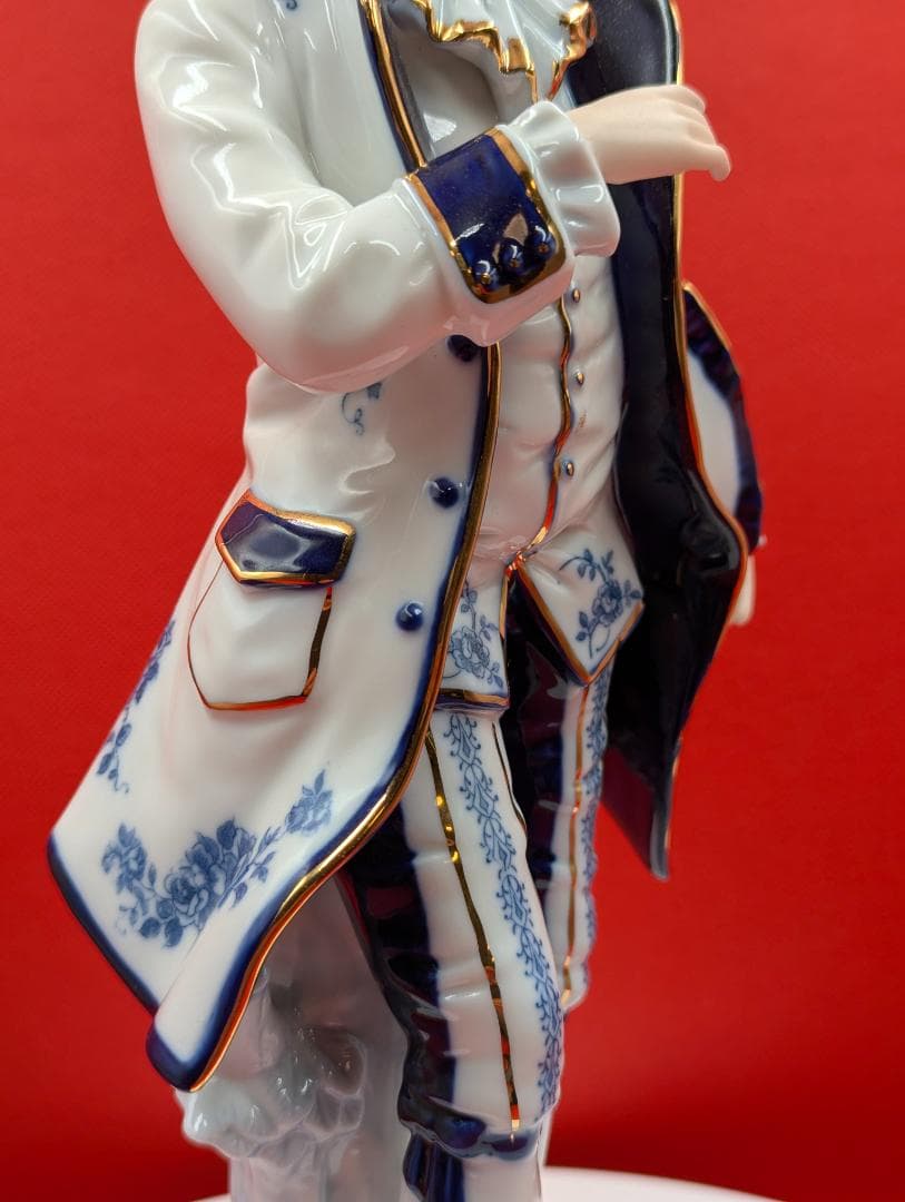 18世紀 磁器人形 Demai ORIGINAL ヨーロッパ貴族 高さ35cm