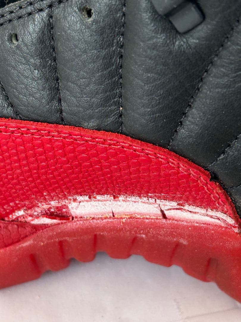 Air Jordan 12 ブラック/レッド