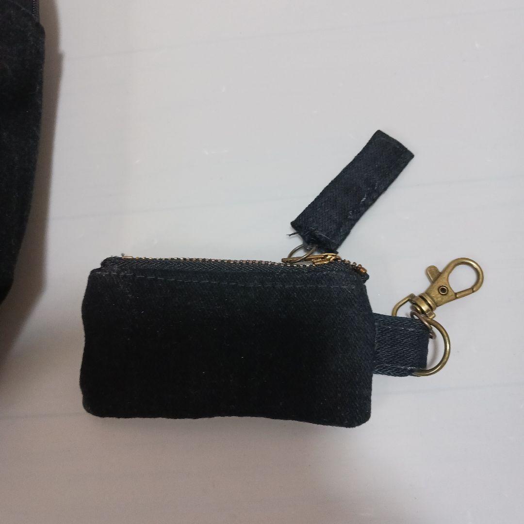 けい　リメイクデニム　ボディバッグ　ハンドメイド