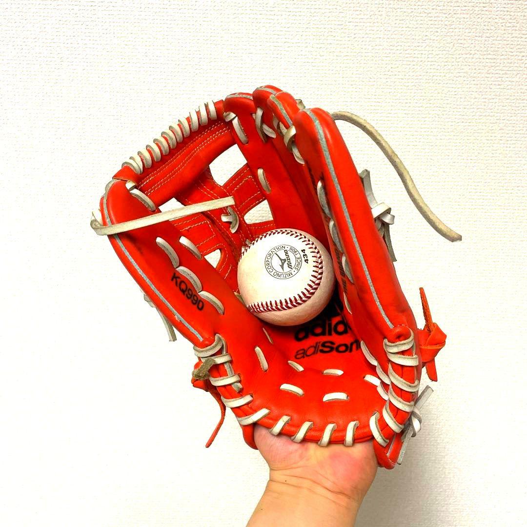 211 アディダス 即戦力 軟式 投手用グローブ